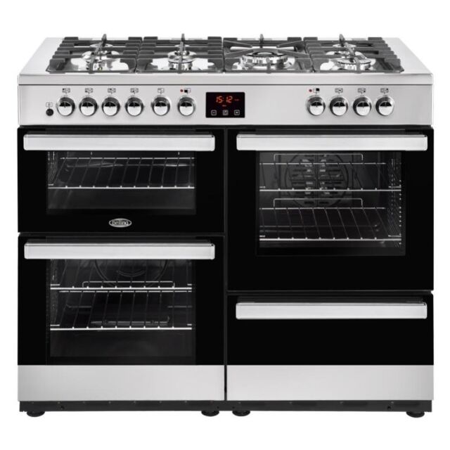 Belling  Cookcentre 110DF PSS 110cm Dual Fuel Range Cooker