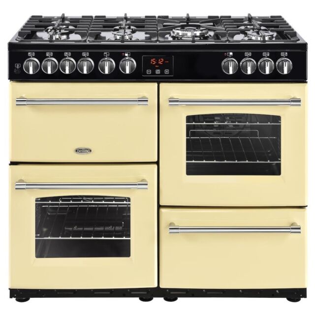 Belling  Farmhouse 100DFT C 100cm Dual Fuel Range Cooker