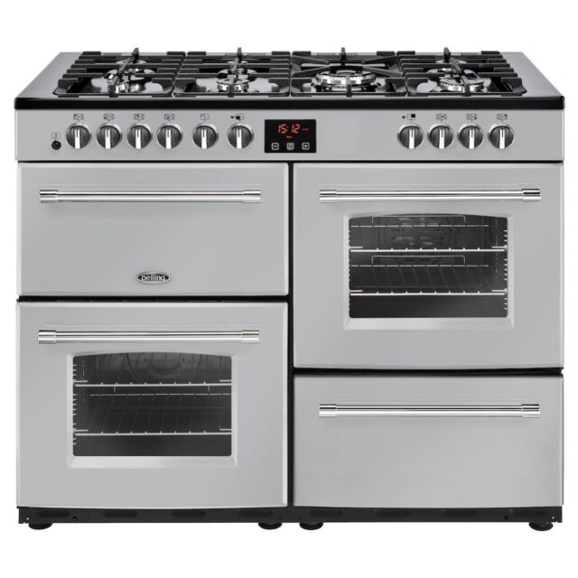 Belling  Farmhouse 110DFT S 110cm Dual Fuel Range Cooker