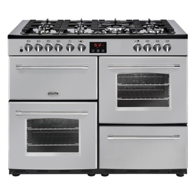 Belling  Farmhouse 110DFT S 110cm Dual Fuel Range Cooker
