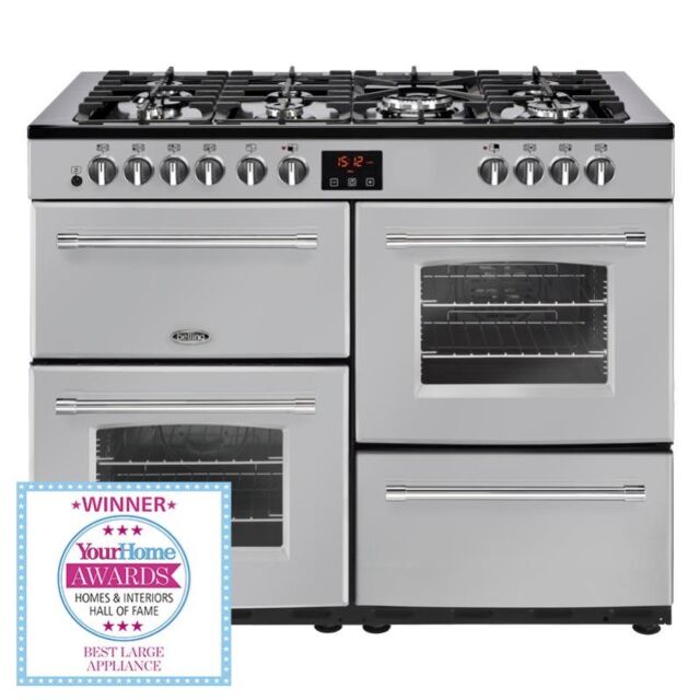 Belling  Farmhouse 110DFT S 110cm Dual Fuel Range Cooker