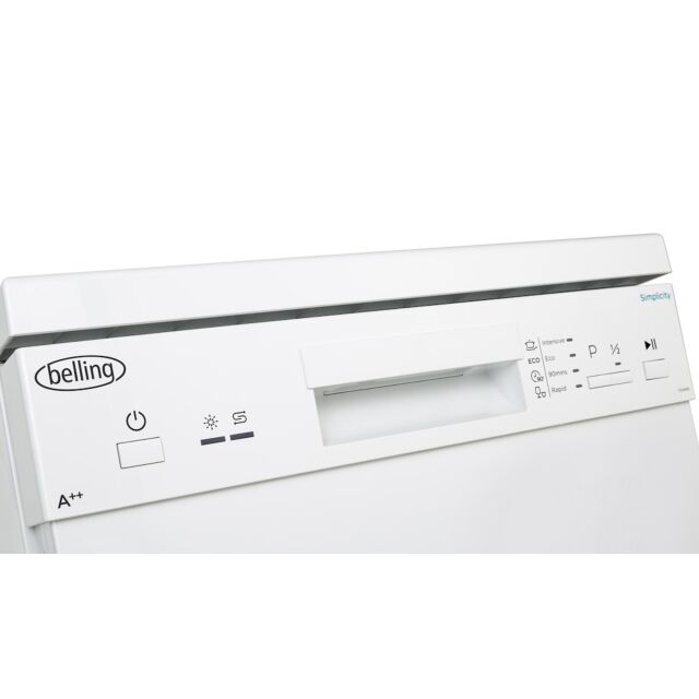 Belling 444444344/FDW90 w 45cm 9 Place Setting Dishwasher