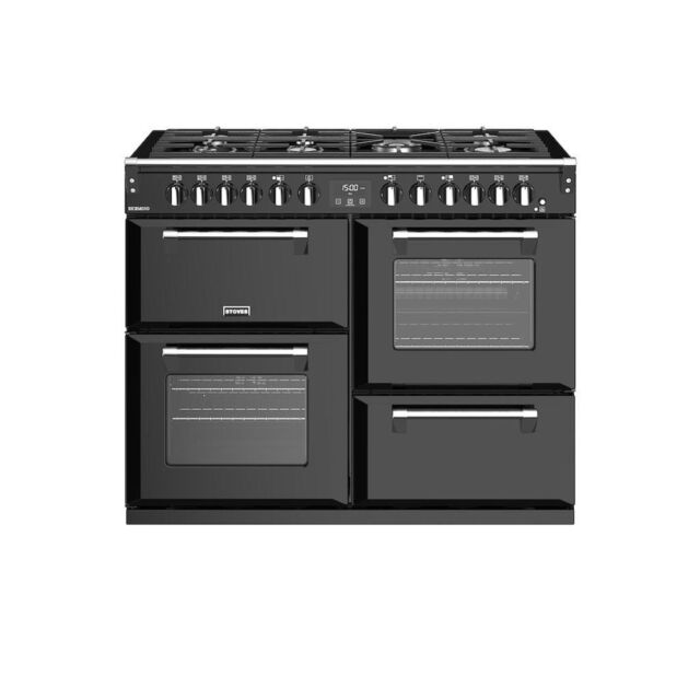 Stoves ST RICH S1100DF BK 110cm Dual Fuel Range Cooker