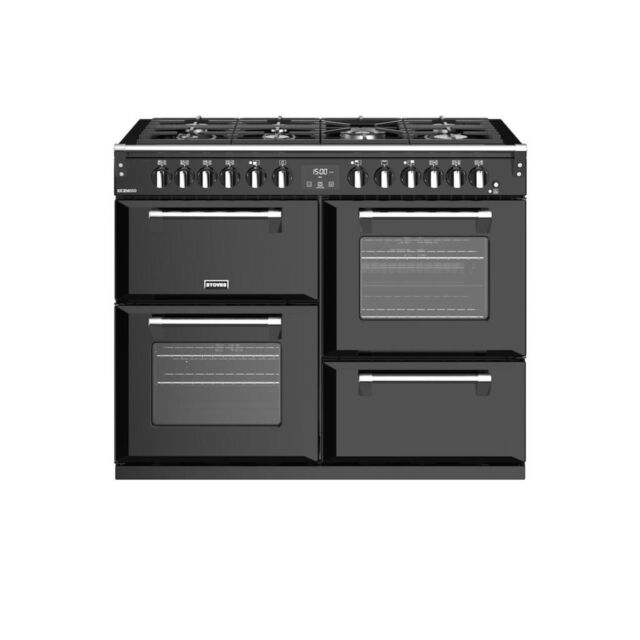 Stoves ST RICH S1100DF BK 110cm Dual Fuel Range Cooker
