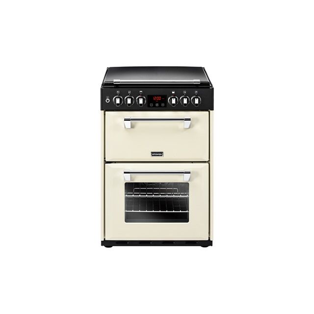 Stoves ST RICH 600DF Crm 60cm Dual Fuel Cooker
