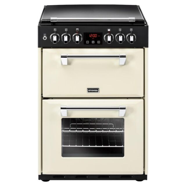 Stoves ST RICH 600DF Crm 60cm Dual Fuel Cooker