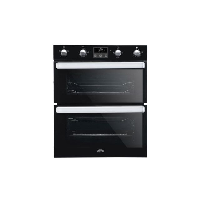 Belling BI702FP Blk / 444444782 Built-Under Electric Double Oven