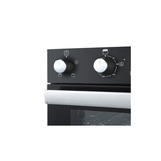 Belling BI702FP Blk / 444444782 Built-Under Electric Double Oven
