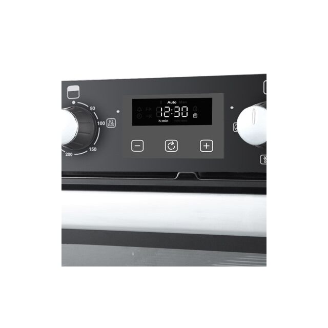 Belling BI702FP Blk / 444444782 Built-Under Electric Double Oven