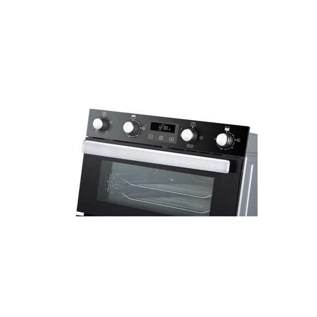 Belling BI702FP Blk / 444444782 Built-Under Electric Double Oven