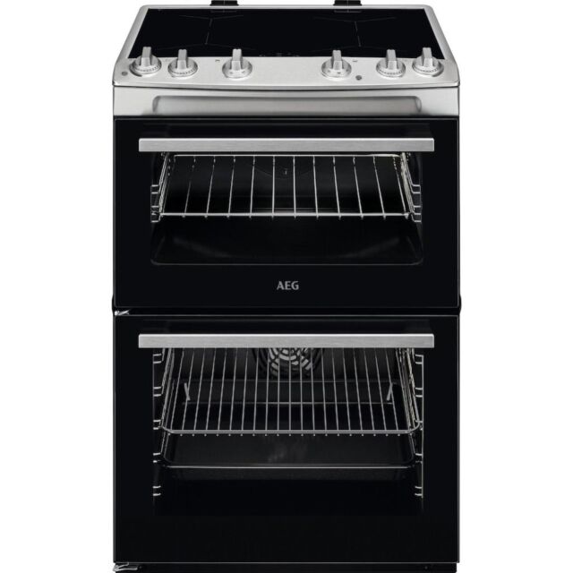 AEG CIX6500ABM Induction Electric Cooker with Double Oven