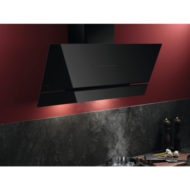 AEG NDV8791CB 8000 AuroraTech 90cm Cooker Hood