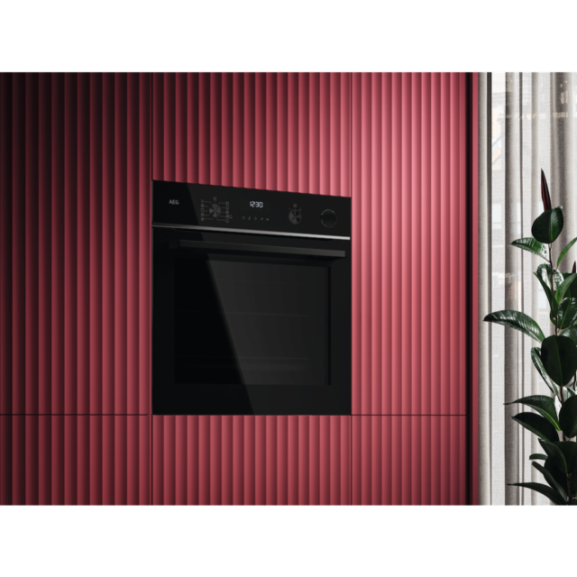 AEG TR6PB521SB Built-In Electric Single Oven with Pyrolytic Cleaning