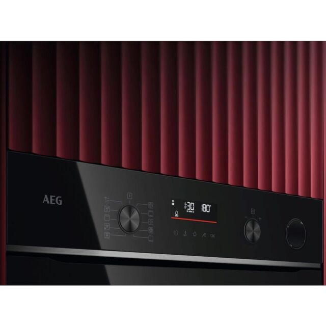 AEG TR6PB521SB Built-In Electric Single Oven with Pyrolytic Cleaning