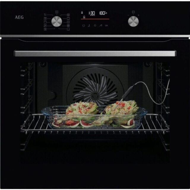 AEG GA5PB501AB Built-In Single Oven with SteamBake