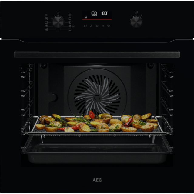 AEG OS6PB50AK Built-In Electric Single Oven with Pyrolytic Cleaning
