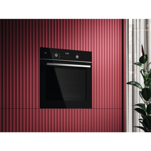 AEG GA5PB501AB Built-In Single Oven with SteamBake