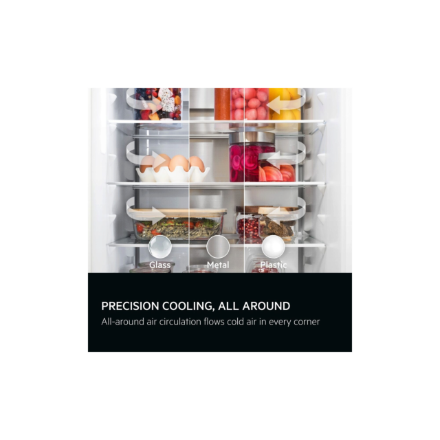 AEG TC8MS181CS 8000 Integrated 70/30 Fridge Freezer