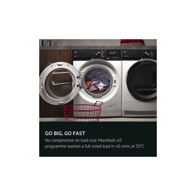 AEG LFED61844B 8kg 1400rpm Freestanding Washing Machine - White