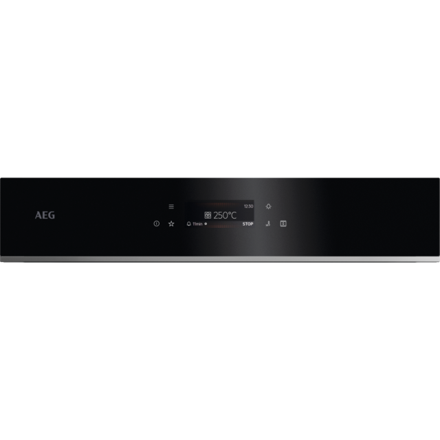 AEG TE7CP61B Built-In Double Oven - Black