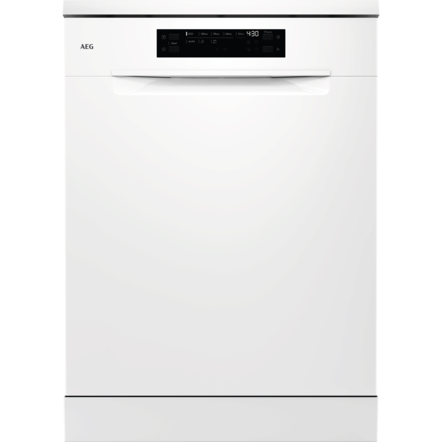 AEG GF6100C2SNW 60cm Full Size Freestanding Dishwasher - White
