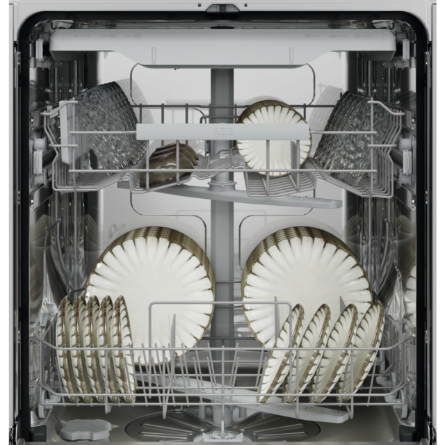 AEG GF5200D2SNM 60cm Full Size Freestanding Dishwasher - Stainless Steel