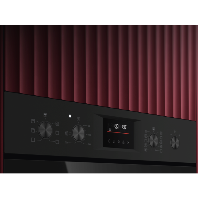 AEG OU5CP40B Built-In Electric Double Oven - Black