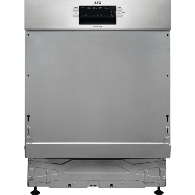 AEG FEE64917ZM 6000 SatelliteClean Semi Integrated Dishwasher with AirDry Technology + 14 Place Settings