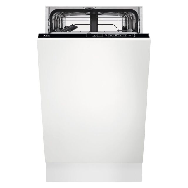 AEG FSX51407Z 5000 AirDry Fully Integrated SlimlineDishwasher with AirDry Technology + 9 Place Settings