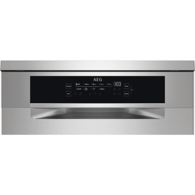 AEG FFB93807PM 9000 ComfortLift Freestanding Dishwasher with AirDry Technology + 14 Place Settings