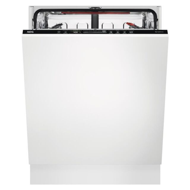 AEG FSE84607P 8000 SprayZone Fully Integrated Dishwasher with AirDry Technology + 13 Place Settings