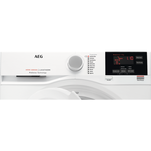 AEG T6DBG720N 6000 Series 7kg Condenser Tumble Dryer - B Rated