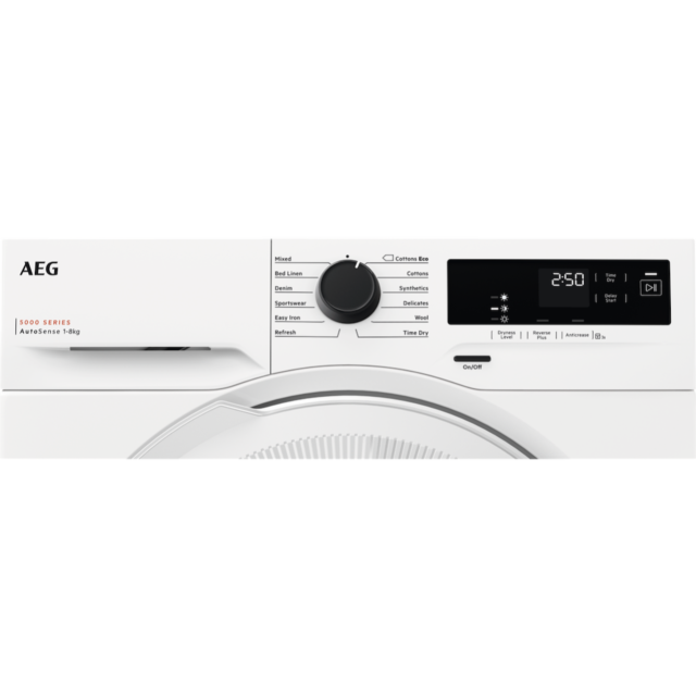 AEG TXH508A4R 8kg Heat Pump Tumble Dryer