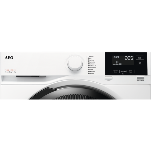 AEG TR718A4B 7000 Series 8kg Heat Pump Tumble Dryer