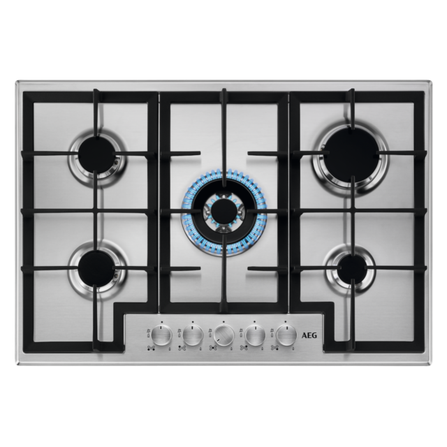 AEG HGB75400SM 3000 Slimline Gas Hob
