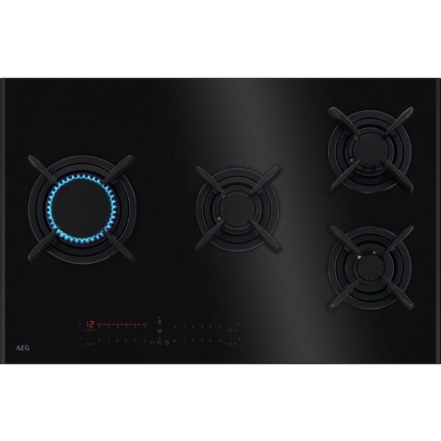 AEG HVB8453IB 9000 Series 80cm 4 Burner Gas Hob