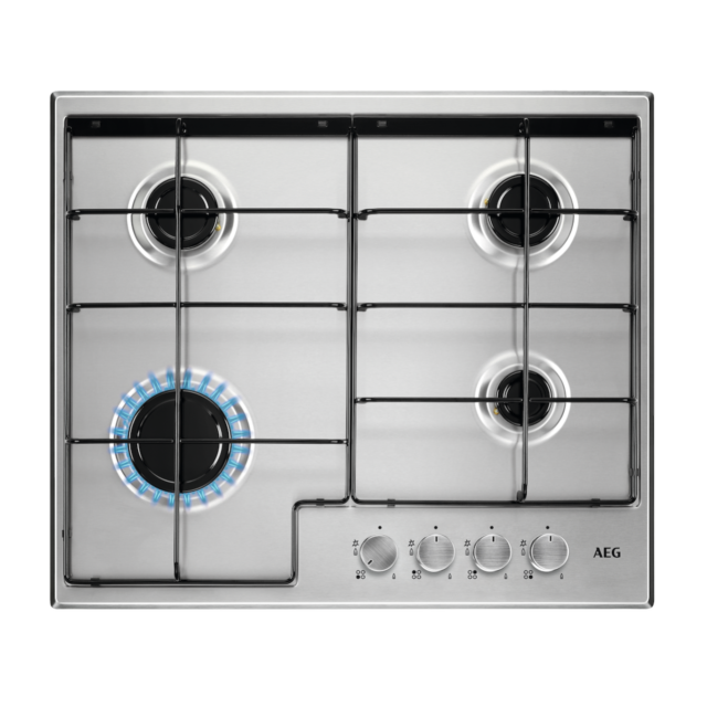 AEG HGX6400SM Slimline Gas Hob