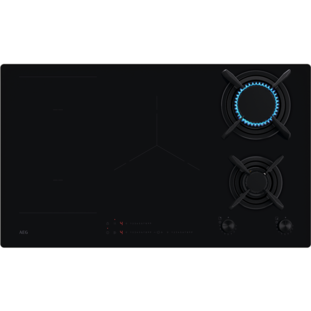 AEG HDB95623NB 8000 Mixed Dual Fuel Induction Hob