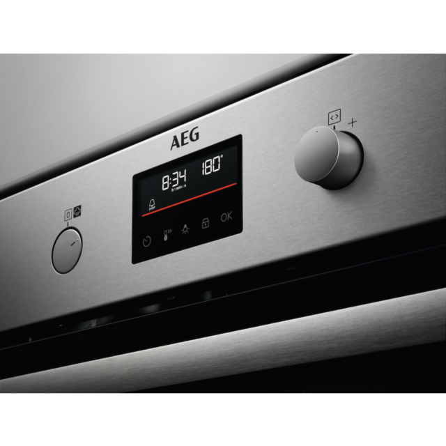 AEG BPS355061M 6000 SteamBake Built-In Single Oven