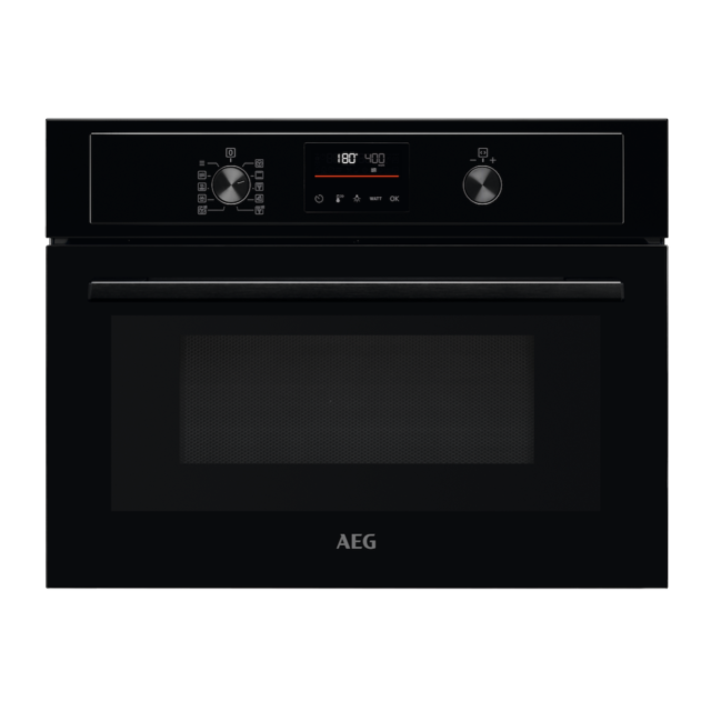 AEG KMX365060B 8000 CombiQuick Integrated Combi Microwave and Oven