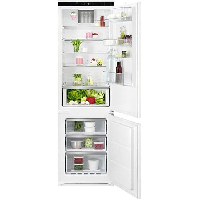 AEG NSC7G181DS 7000 Series Built-In NoFrost Fridge Freezer