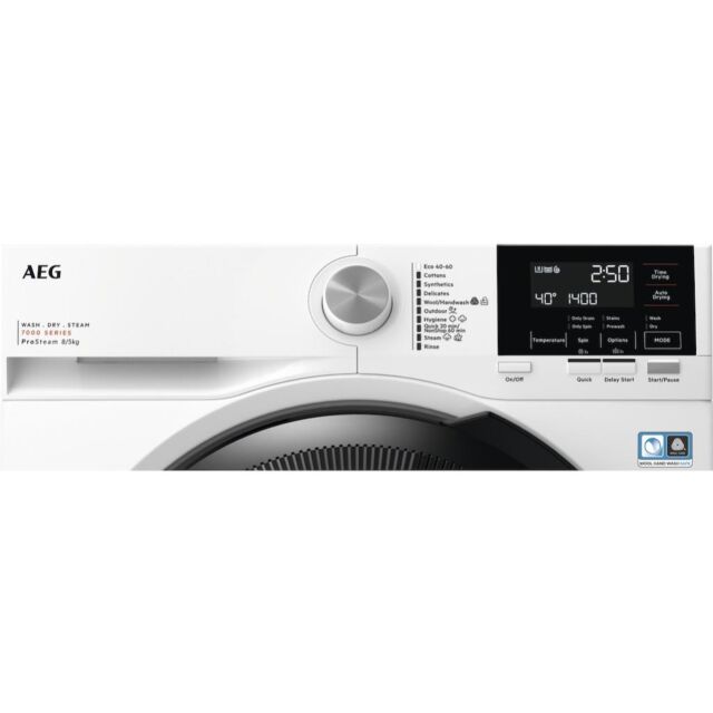 AEG LWR7185M4B 7000 Series 8/5kg Washer Dryer