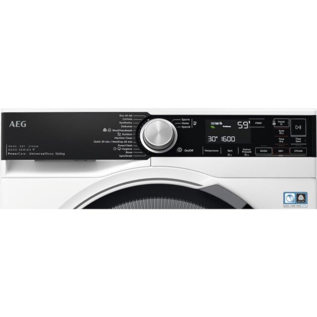 AEG LWR8516O5UD 8000 Series 10/6kg Washer Dryer