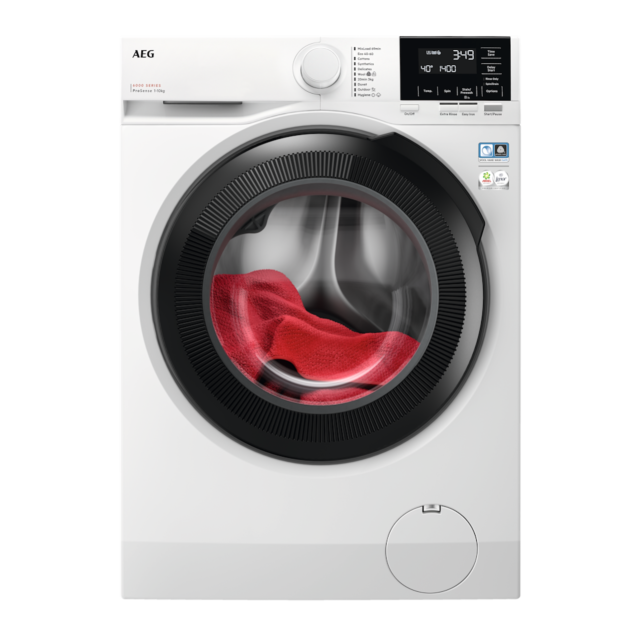 AEG LFR61144B 6000 Series Front Loading Full Size 10kg Washing Machine