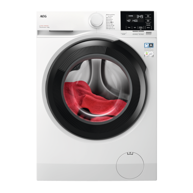 AEG LFR71864B 7000 Series Short Front Loading Full Size 8kg Washing Machine