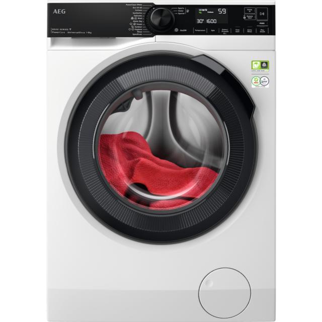 AEG LFR84866UC 8000+Series UniversalDose Front Loading 8kg Washing Machine