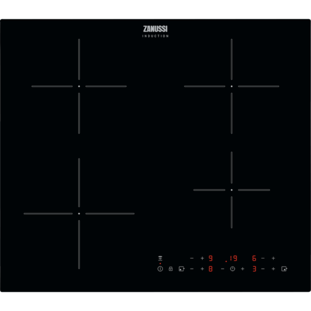 Zanussi Series 20 ZITN643K 60cm Induction Hob with Hob2Hood