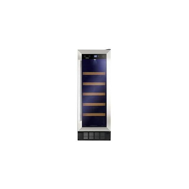 Amica AWC301SS Freestanding Undercounter Slimline Wine Cooler