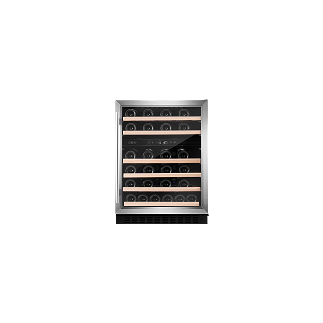 CDA CFWC604SS 60cm Freestanding/Undercounter Dual Zone Wine Cooler