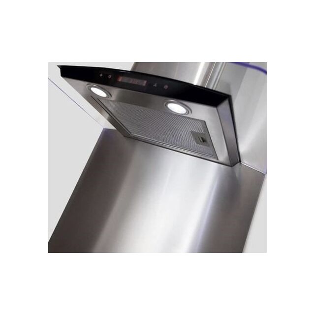 CDA CSB62CSS Curved Metal Splashback